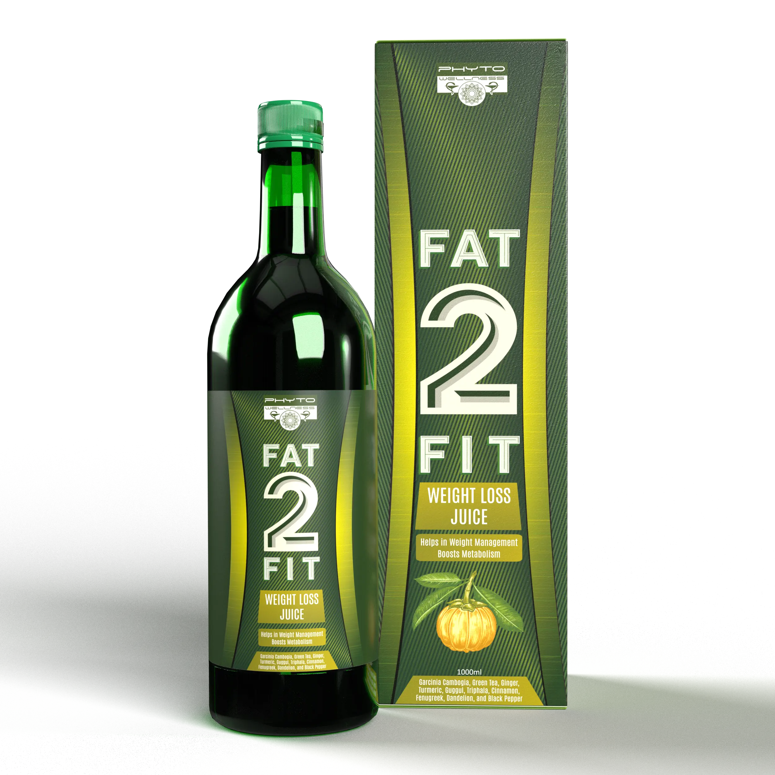 Fat 2 Fit Syrup (Weightloss) 850ml Juice (HS00701)